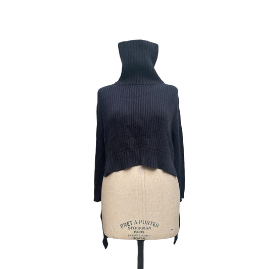 Phoebe Philo Dark Navy Asymmetric sweater  Size M