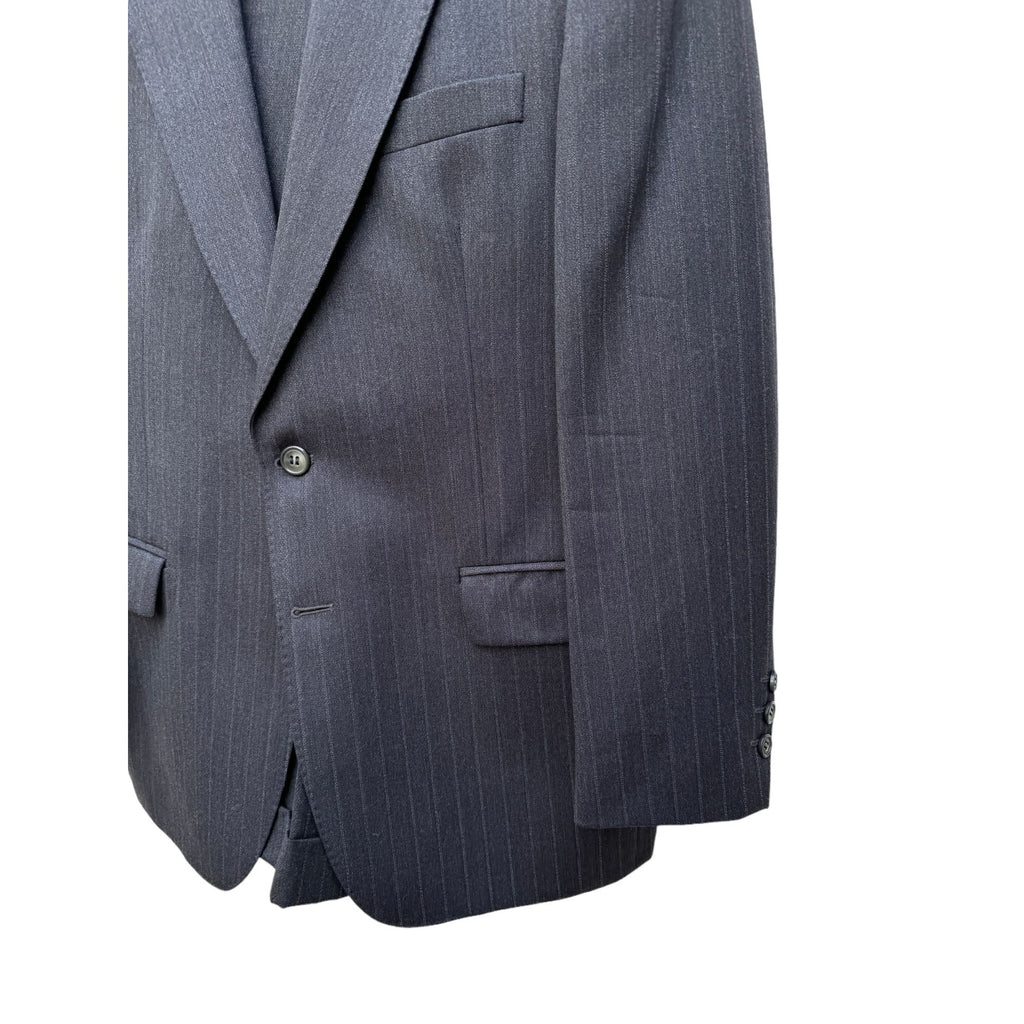 Vintage Grey Wool Suit