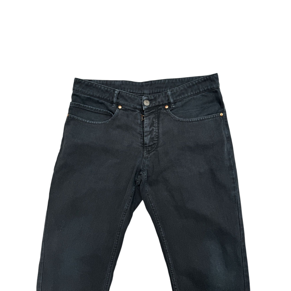 SS 2008 Black Denim Jeans