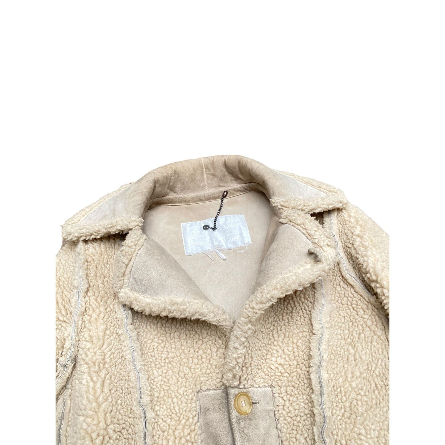 Reversed Suede Shearling Jacket