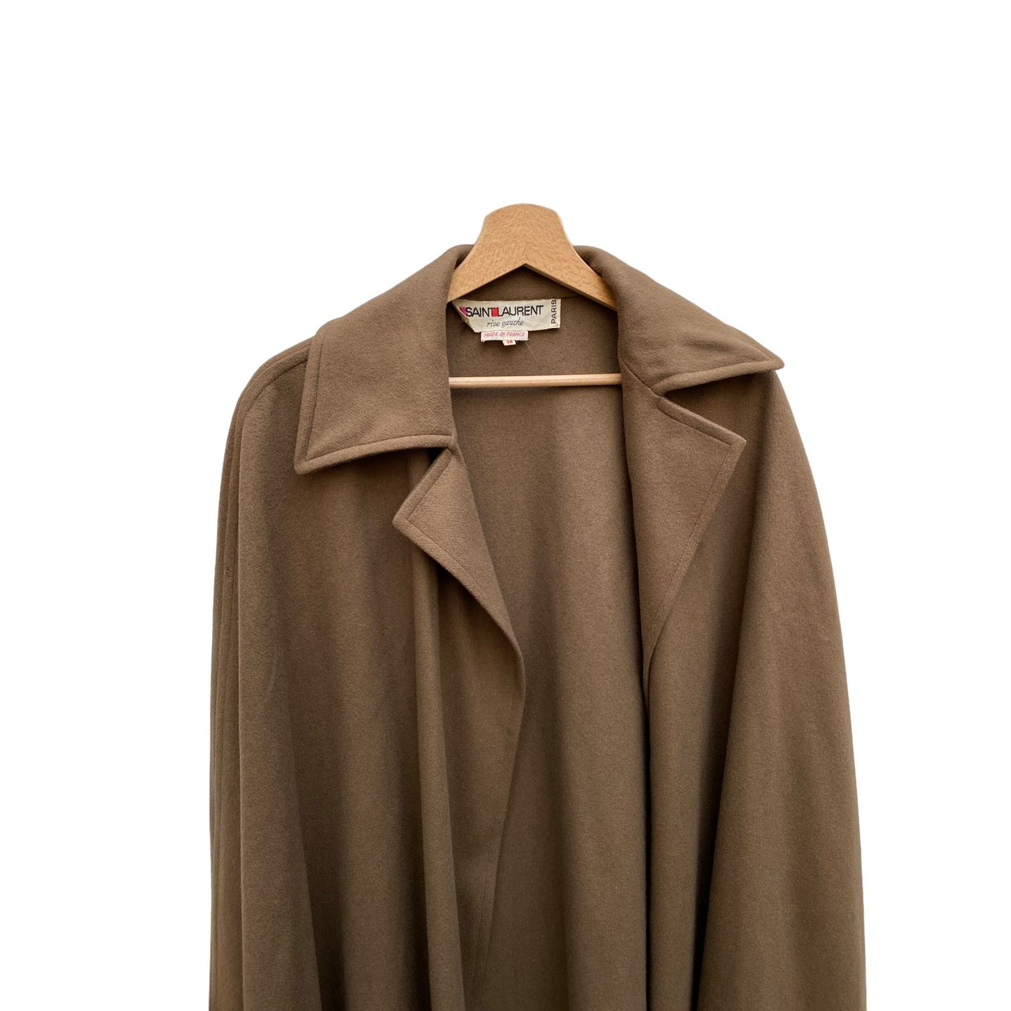 1970S Vintage Brown Wool Cape