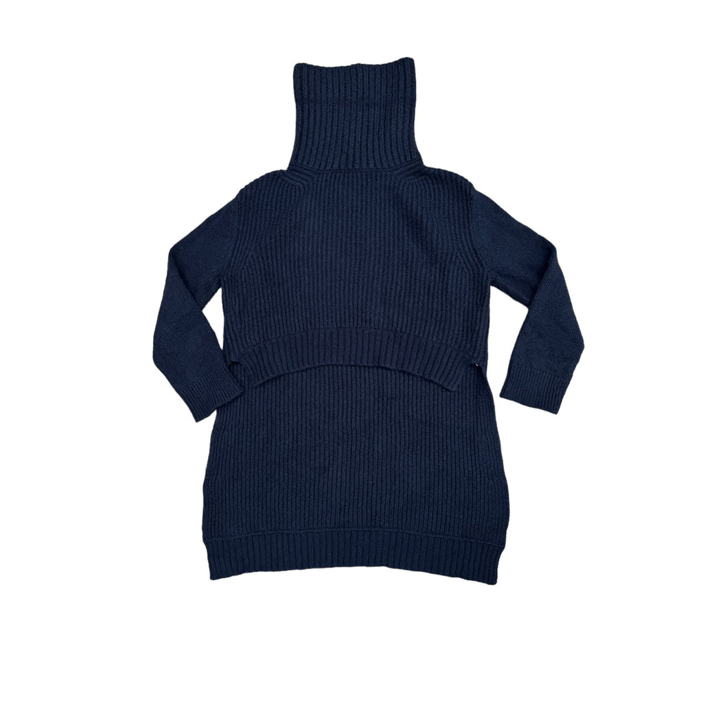 By Phoebe Philo Dark Navy Asymmetric sweater