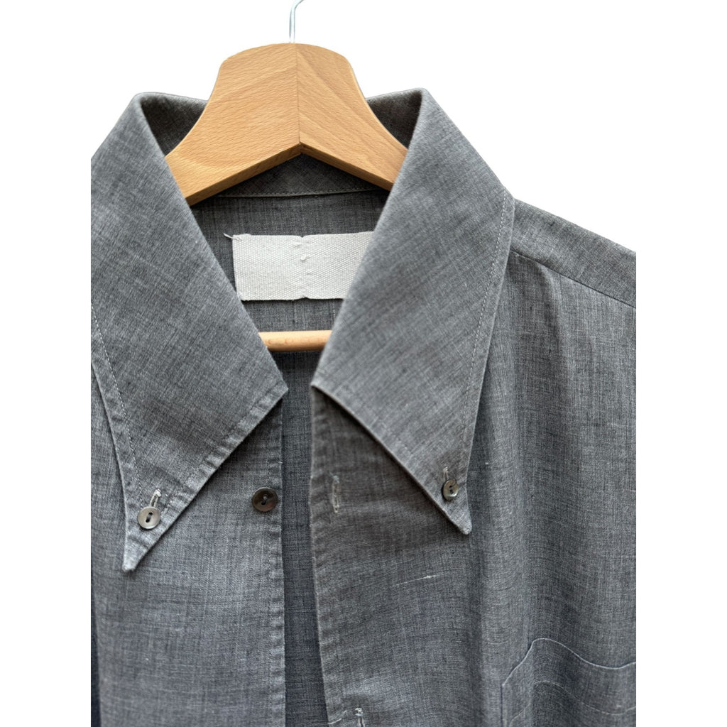 SS 1995 Vintage Grey Linen Cotton Shirt