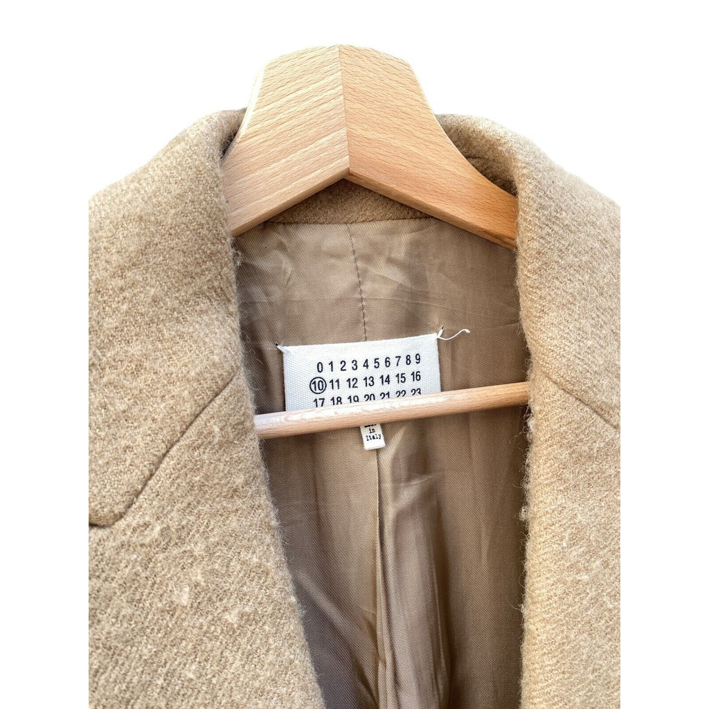 FW 2015 Beige wool Coat  Line 10