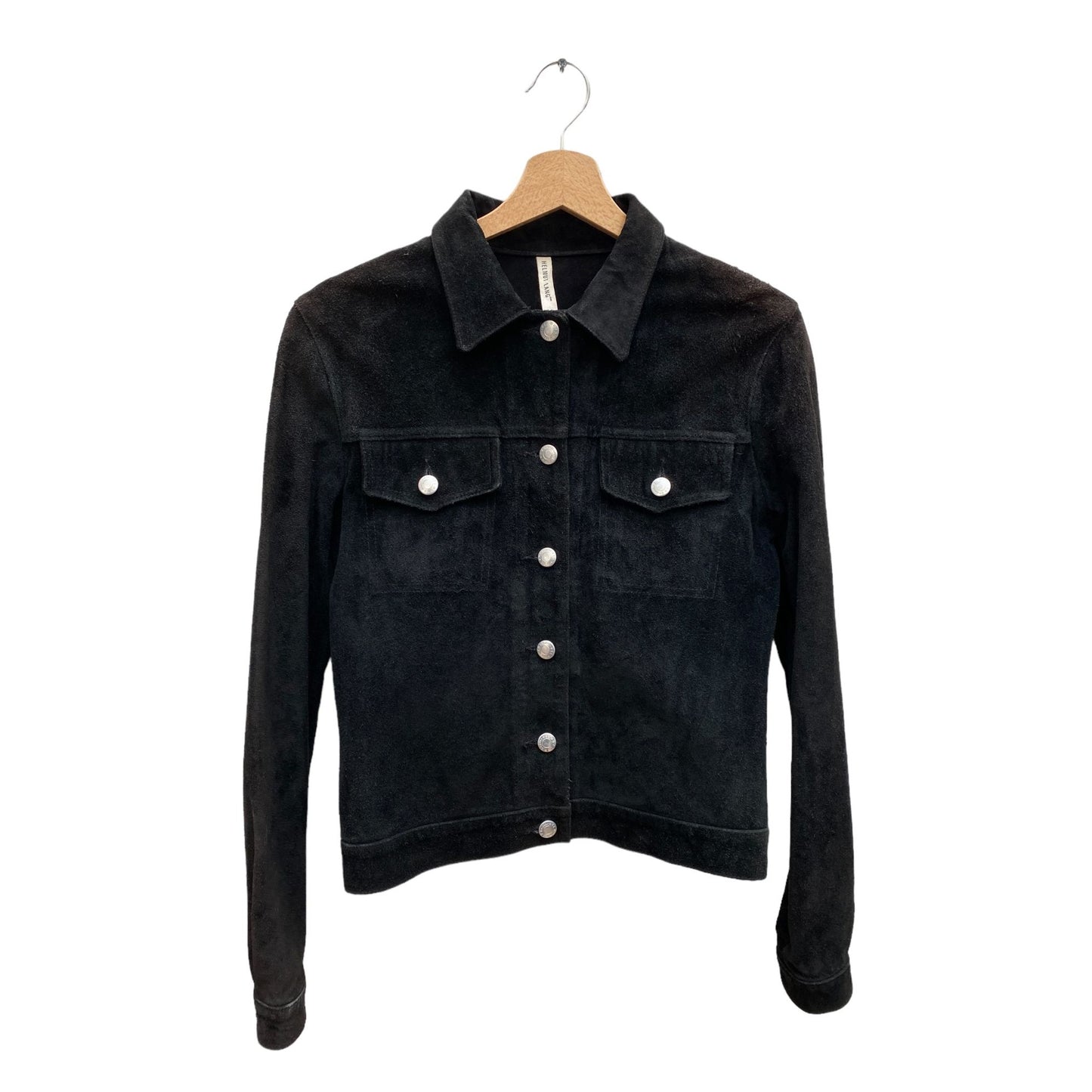 SS 1997 Black Suede Trucker Jacket