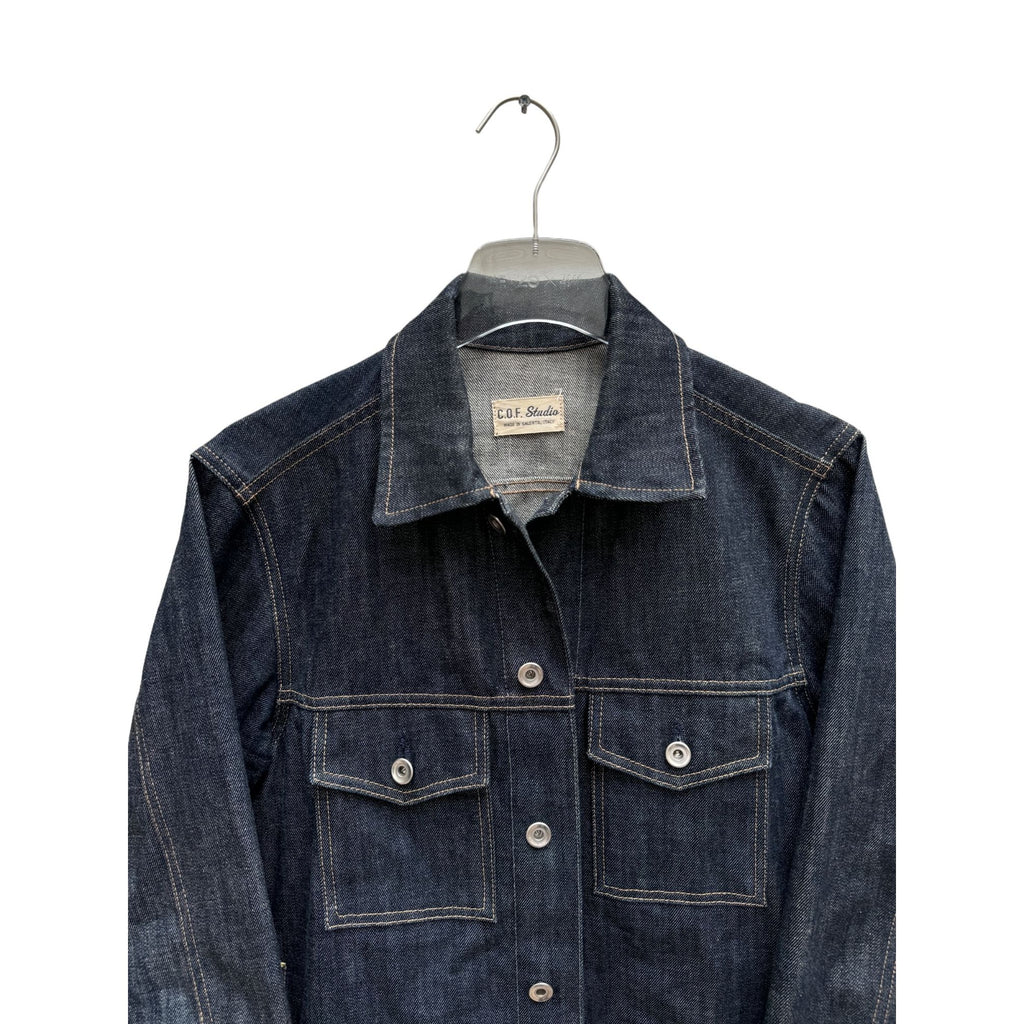 Raw denim jacket