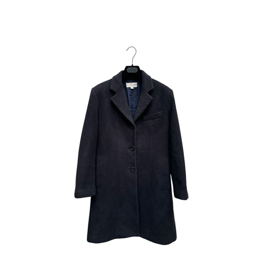 1990s Navy Wool Coat
