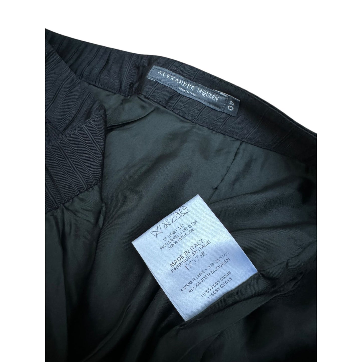 2003 Black Silk Pants 