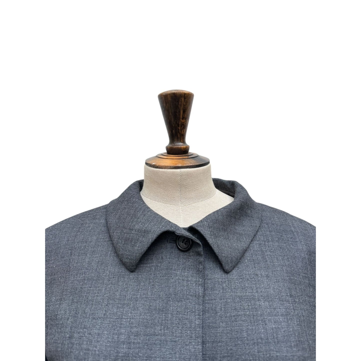 Grey Wool Blazer Jacket 