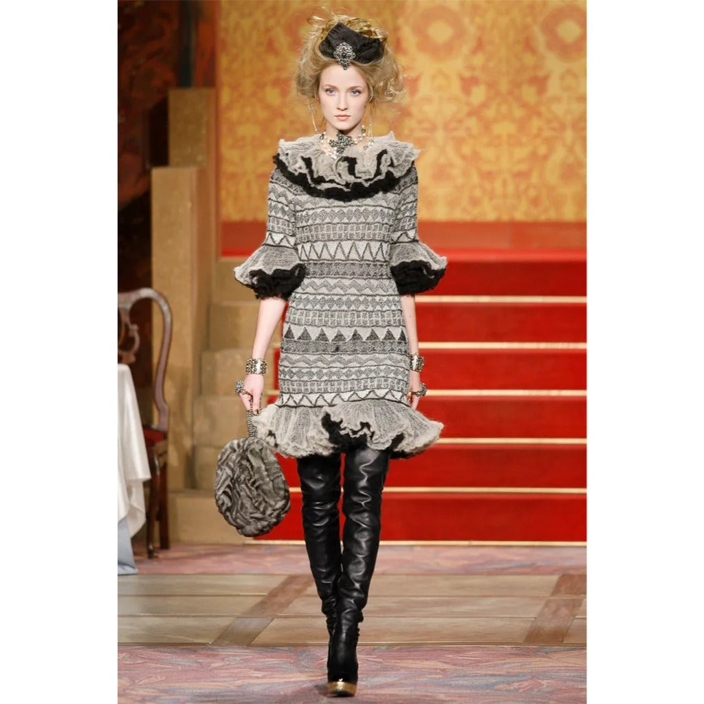 Fall 2009 Mohair Wool Knit Dress 