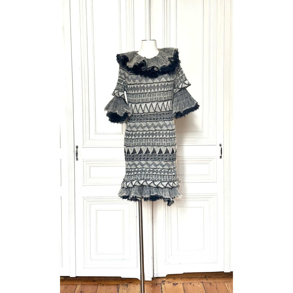 Fall 2009 Mohair Wool Knit Dress 