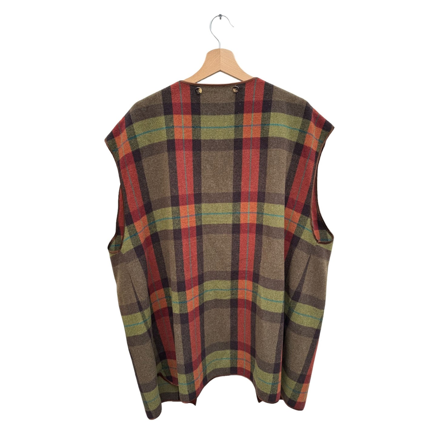 Kaki Quilted Jacket  Detachable Wool Lining