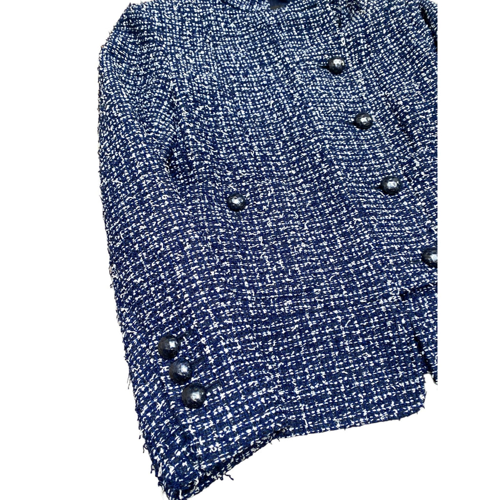 Navy Tweed Jacket