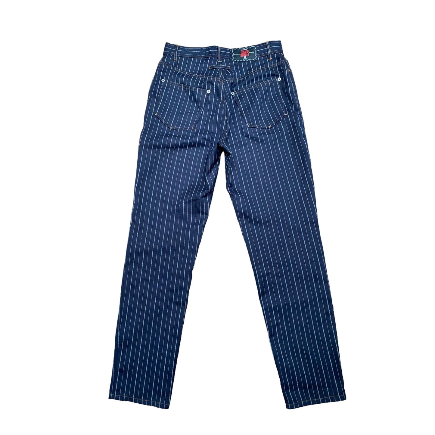 Vintage Navy Striped Jeans