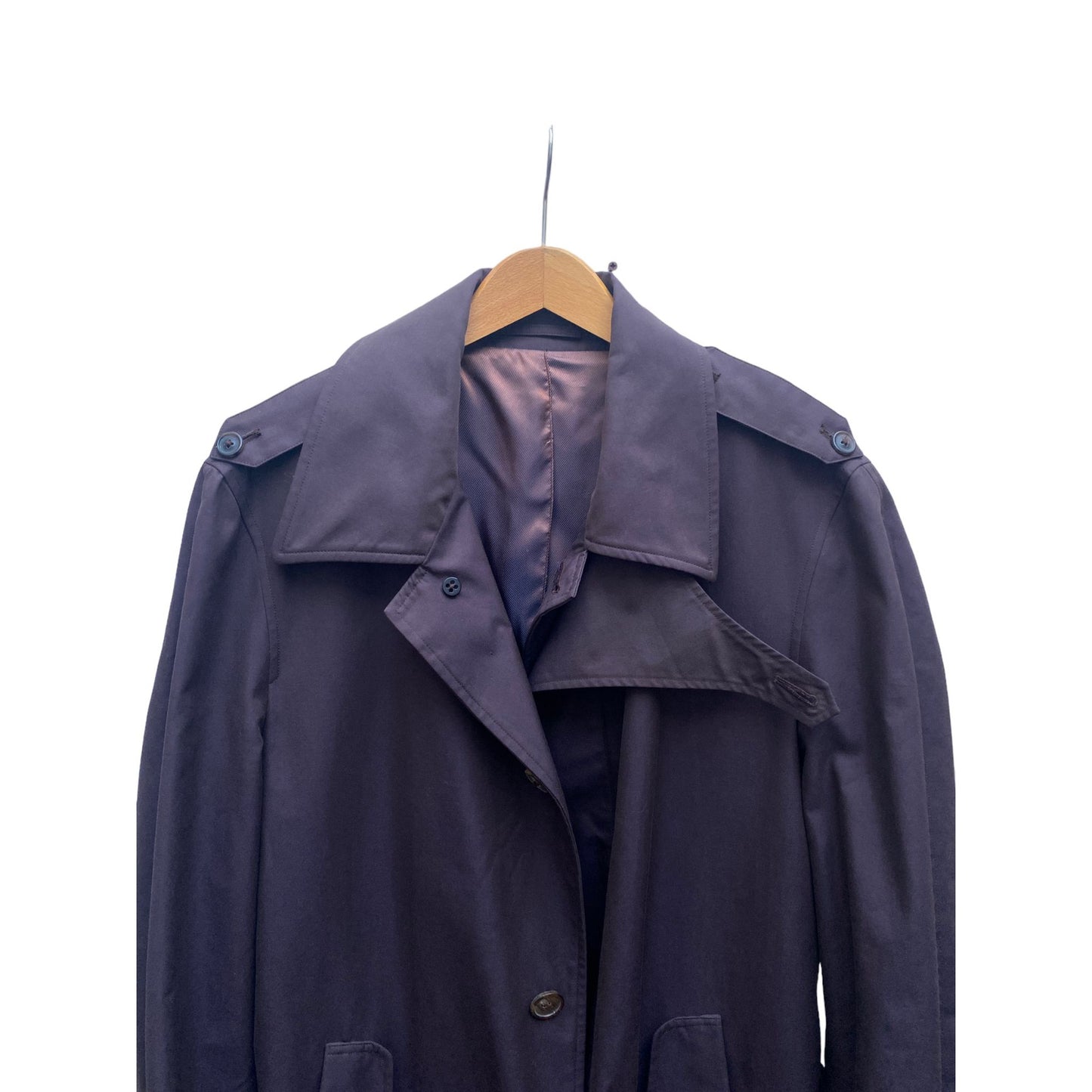 FW 2006 Eggplant Cotton Coat