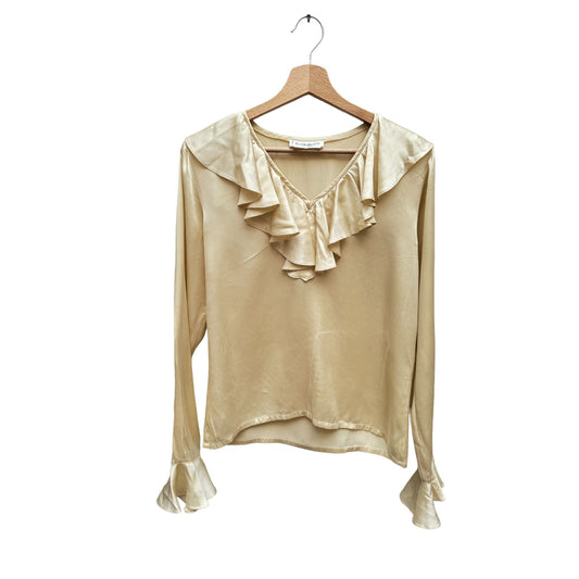 Champagne Silk Shirt