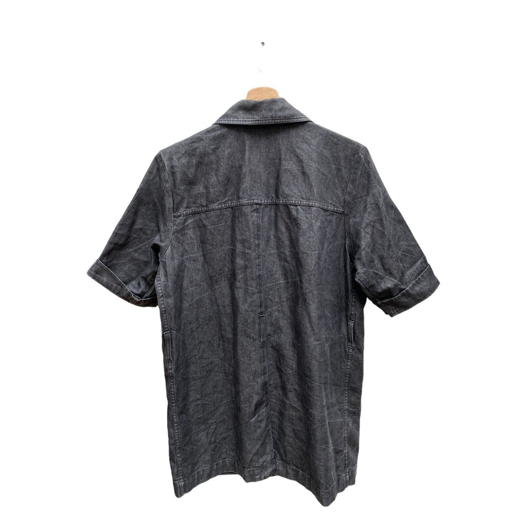 SS 1996 Saharian dark grey denim shirt