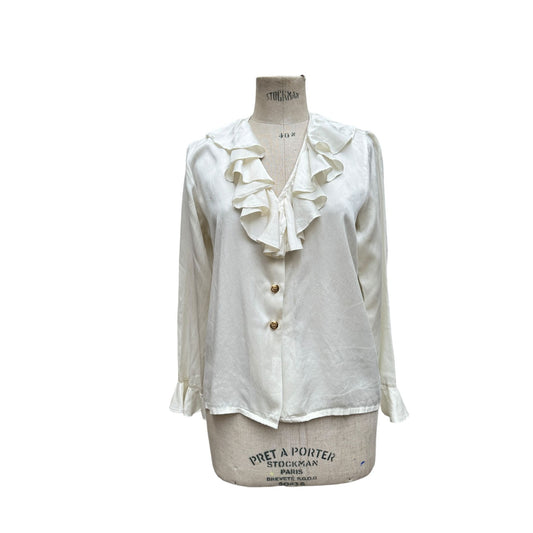 Offwhite Silk Shirt  Size M / 38