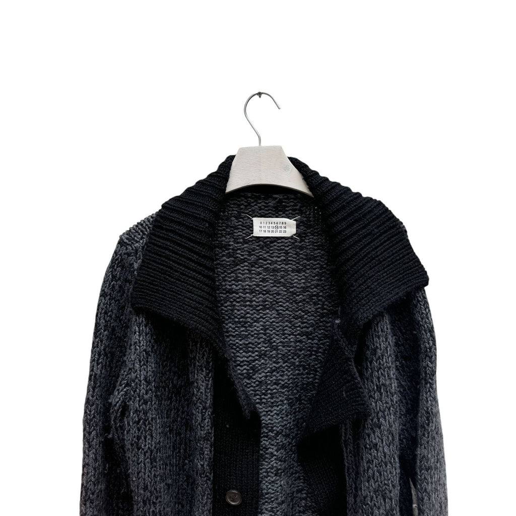 Grey Heavy Knit Cardigan