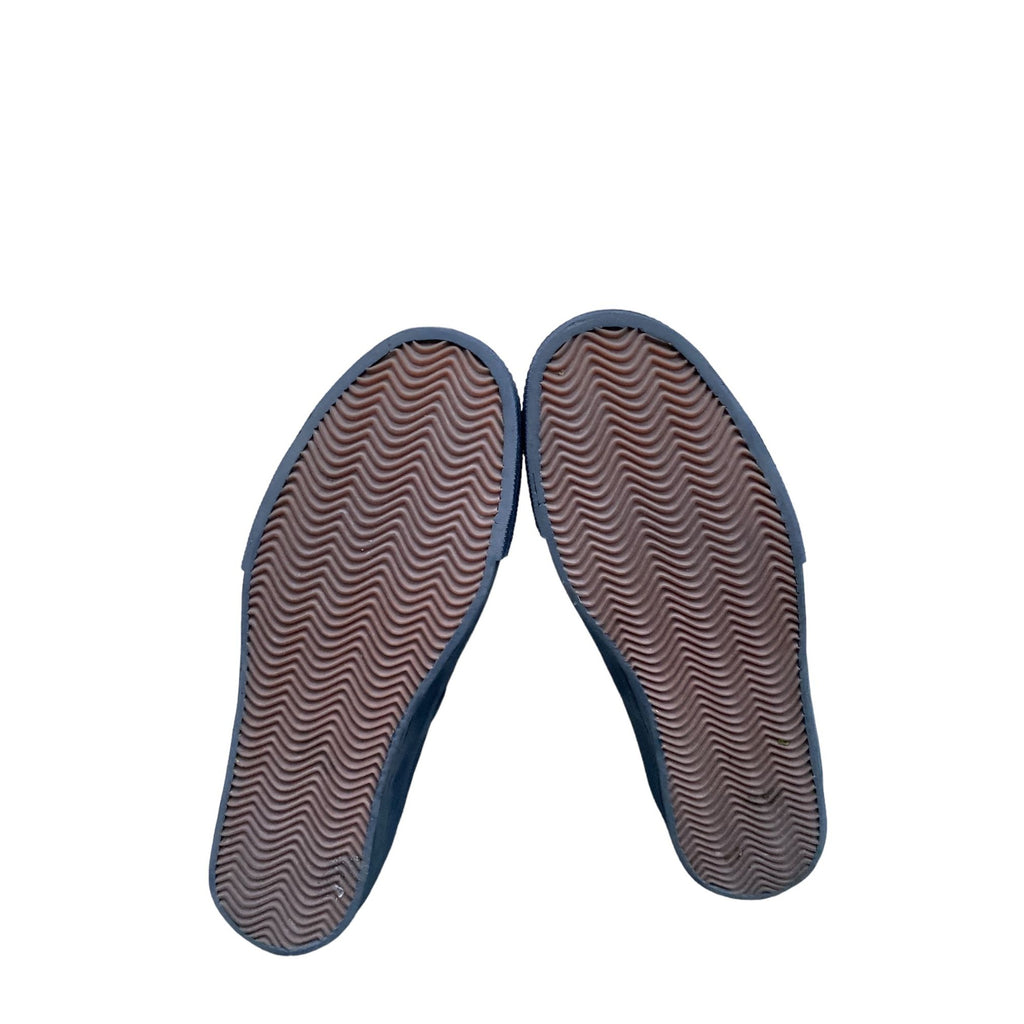 SS 2019  Navy Brown Wave Slip on Shoes