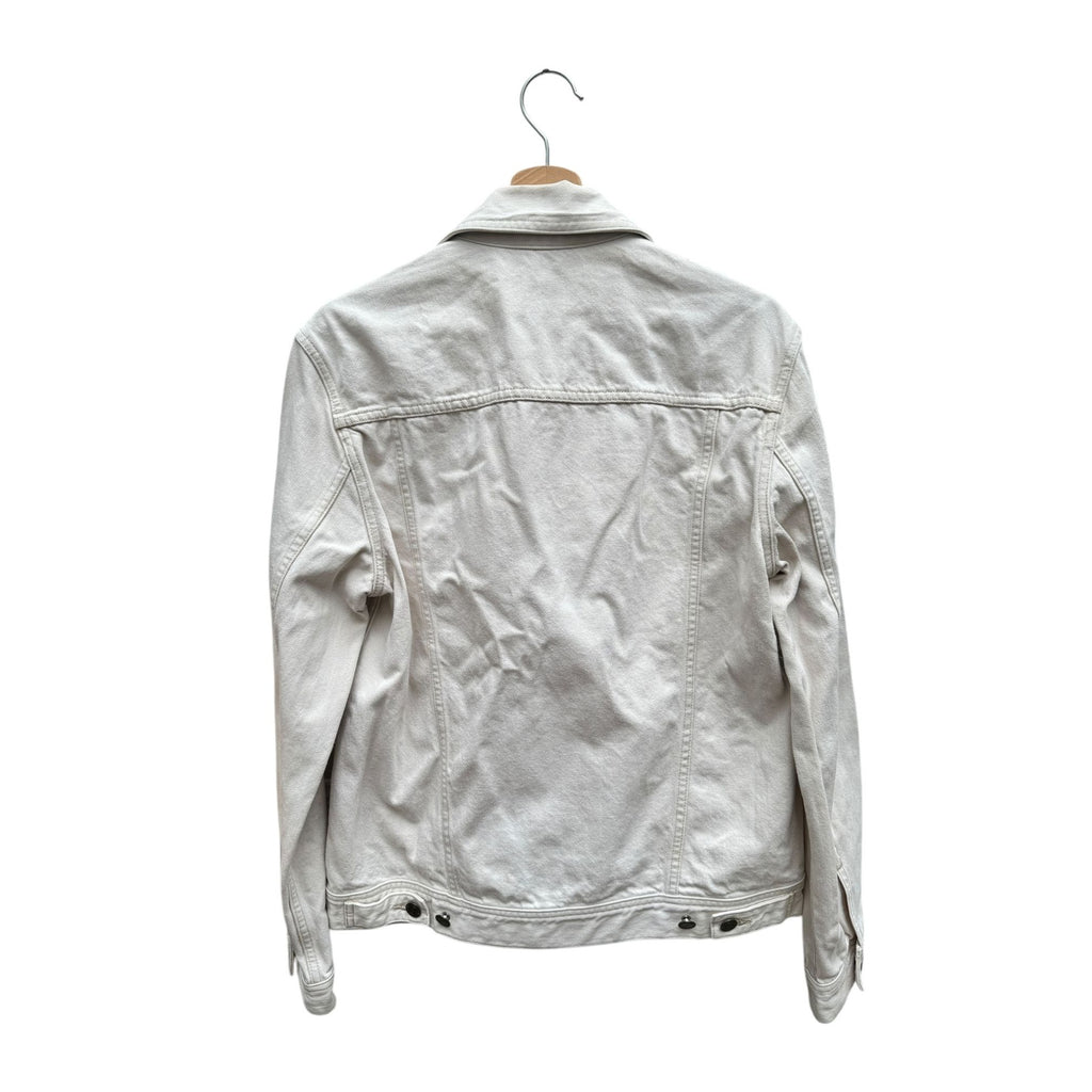 White Denim Trucker Jacket