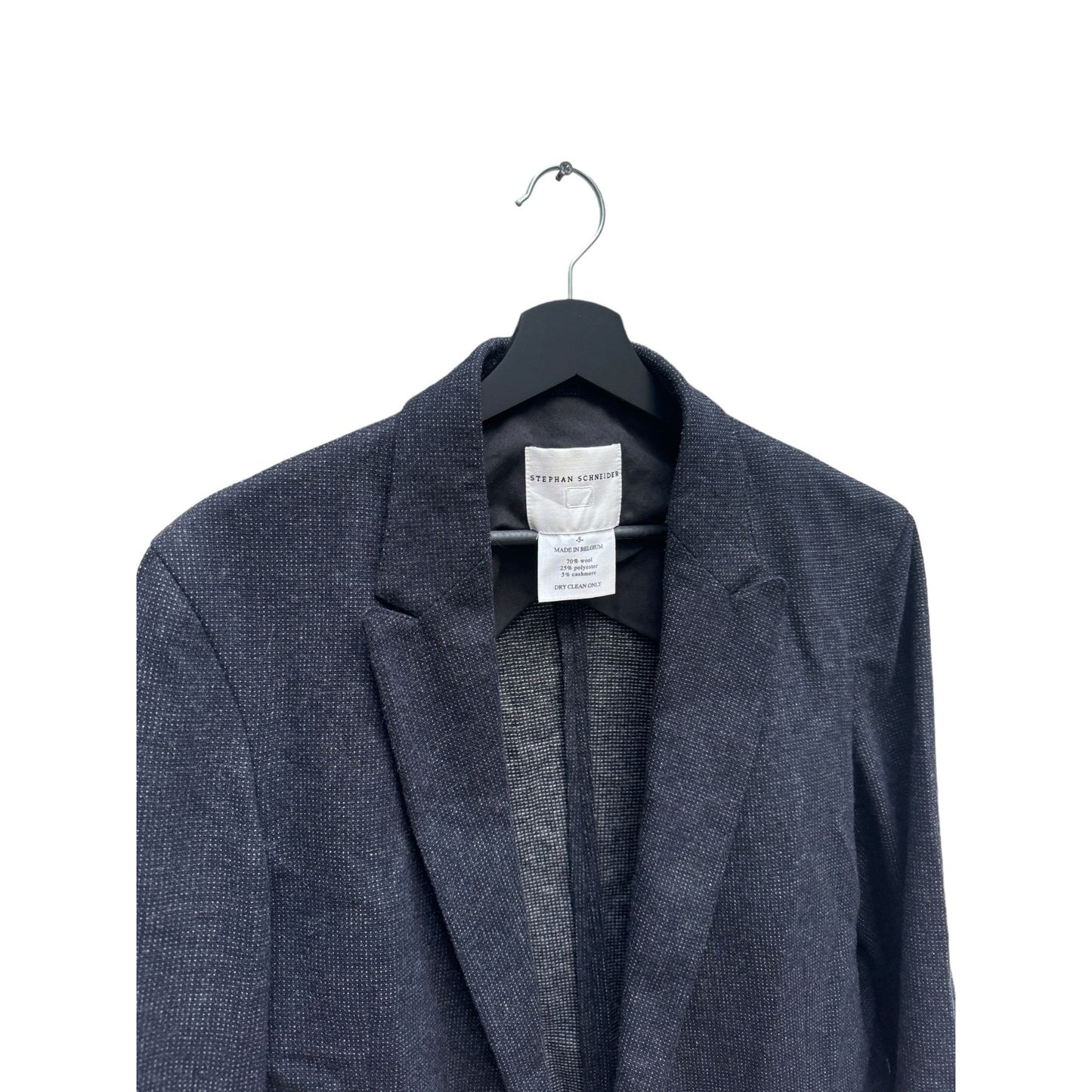 Grey Wool Blazer Jacket 