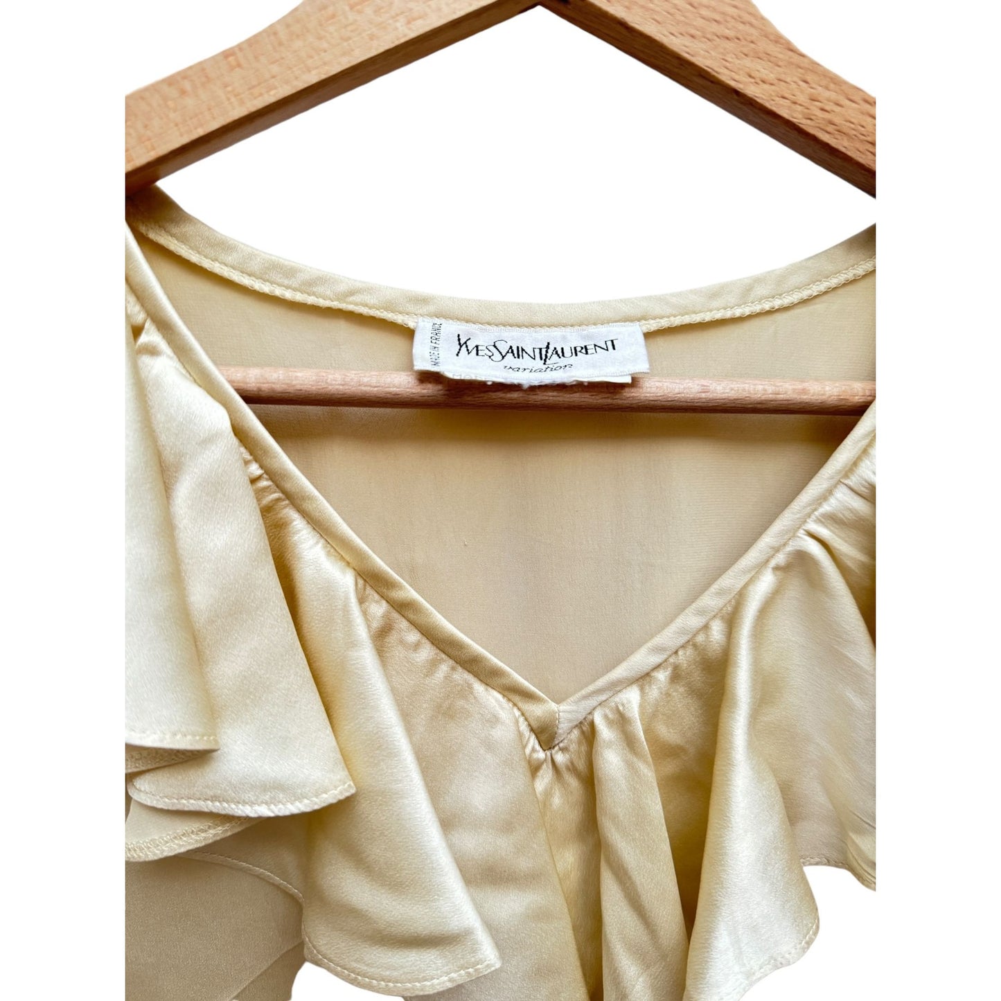 Champagne Silk Shirt