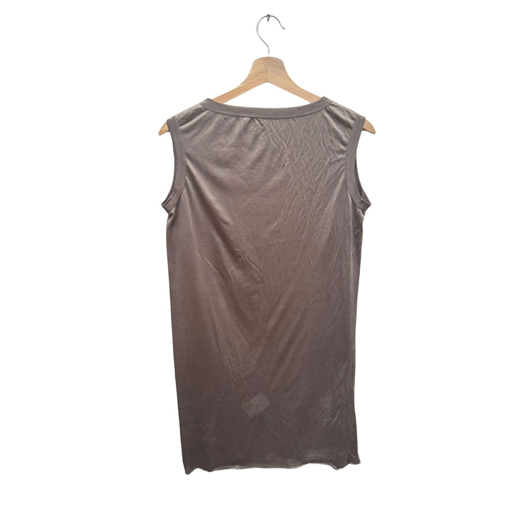 S/S 2012 Grey Silk Sleeveless Top