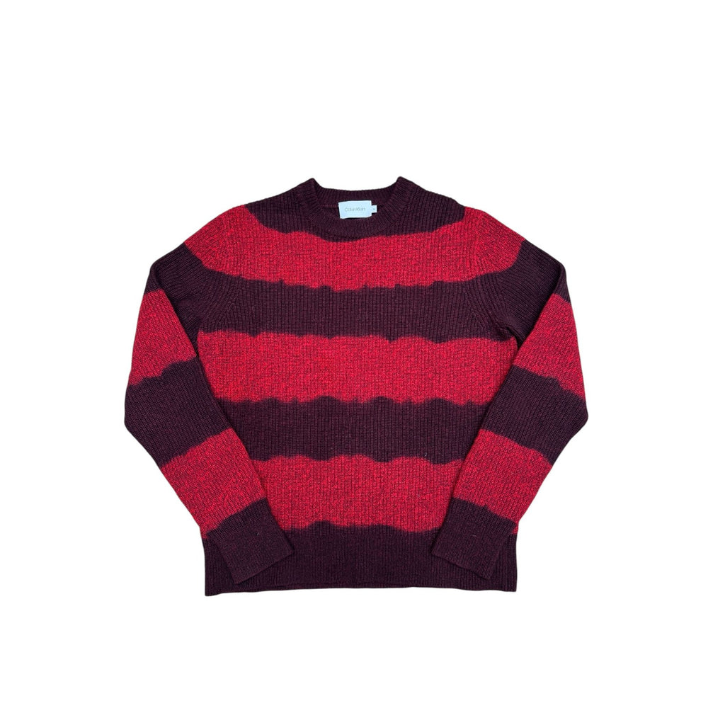 Brown Red Wool Sweater