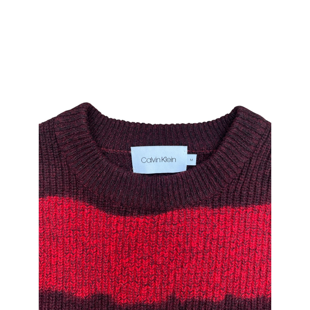 Brown Red Wool Sweater