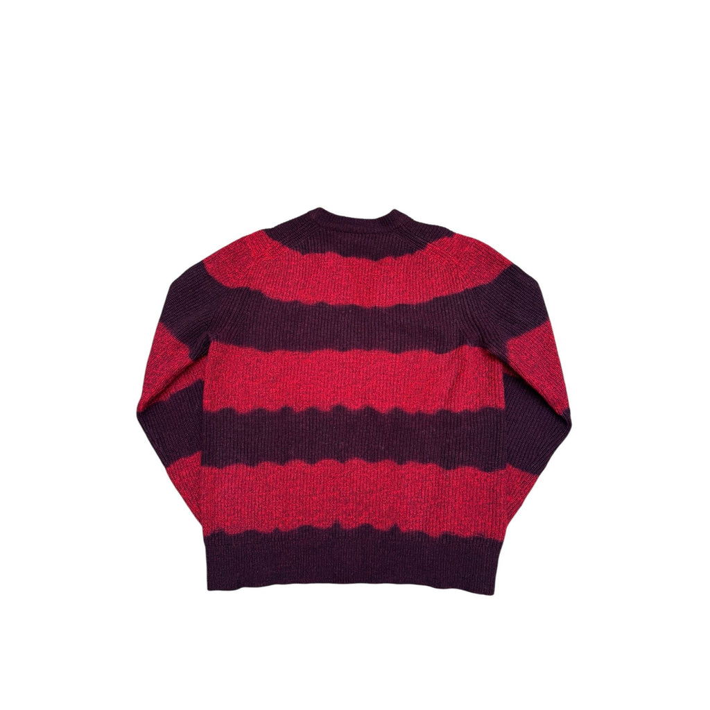 Brown Red Wool Sweater