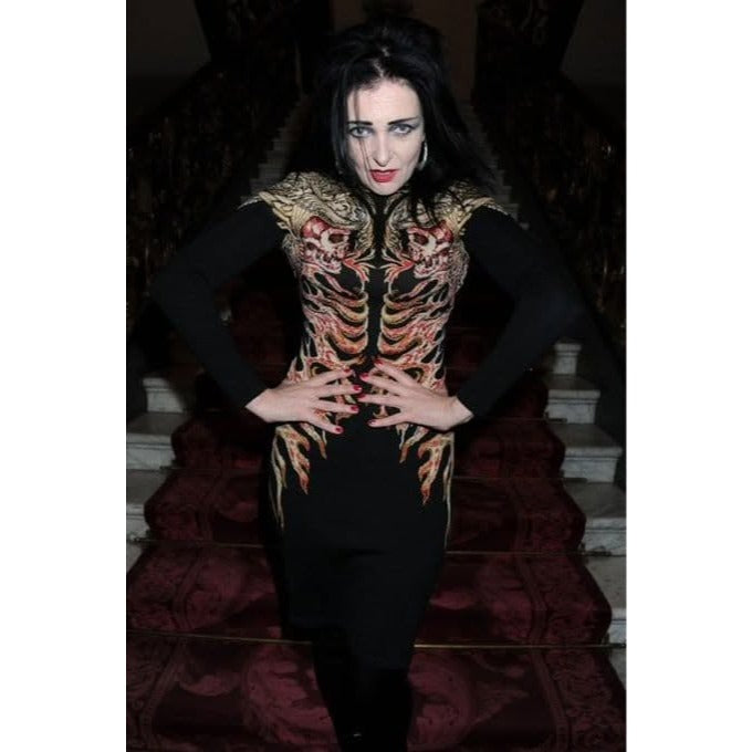 FW 2010 Hells Angels Knitted Dress