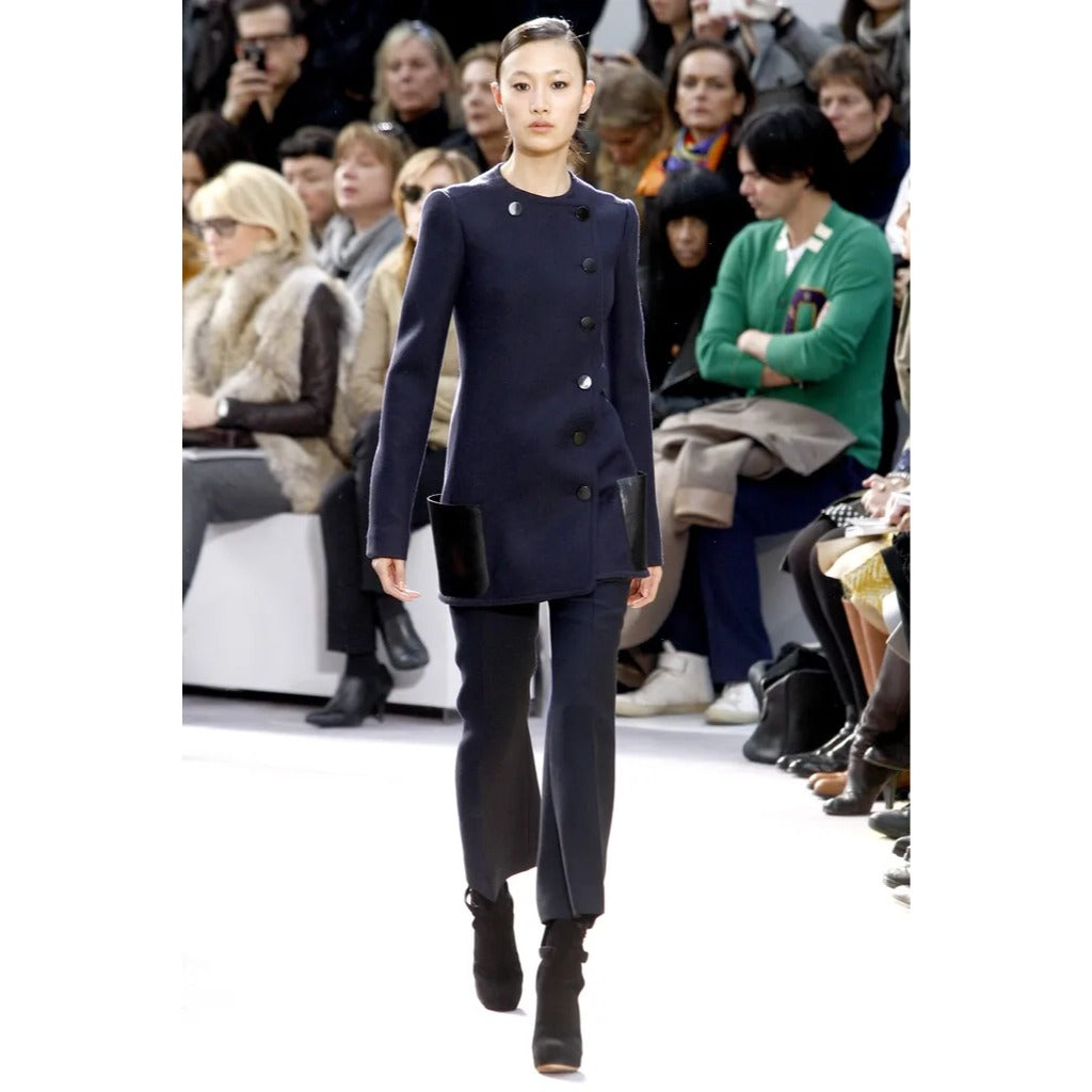 Phoebe Philo Fall 2010 Runway Navy Wool Sailor Pants