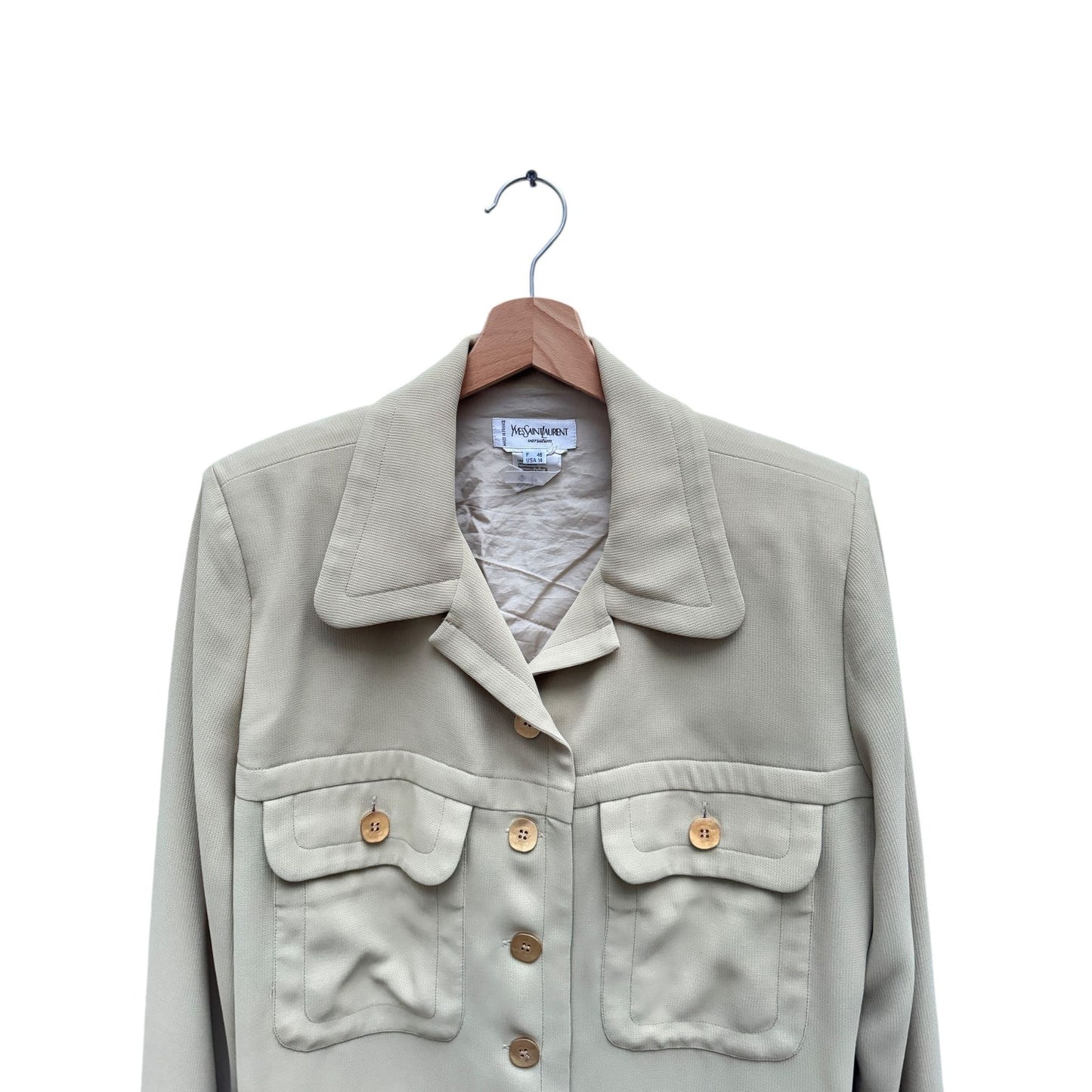 Light Beige Safari Shirt