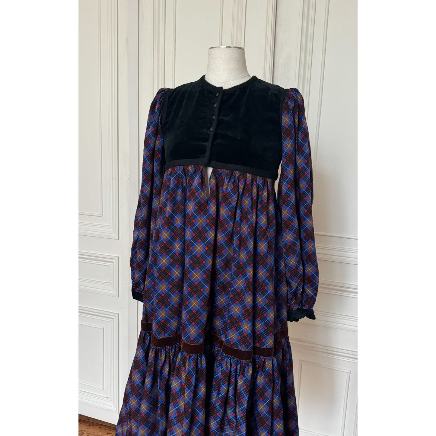 FW 1977 “Russian Collection” Paisley Dress
