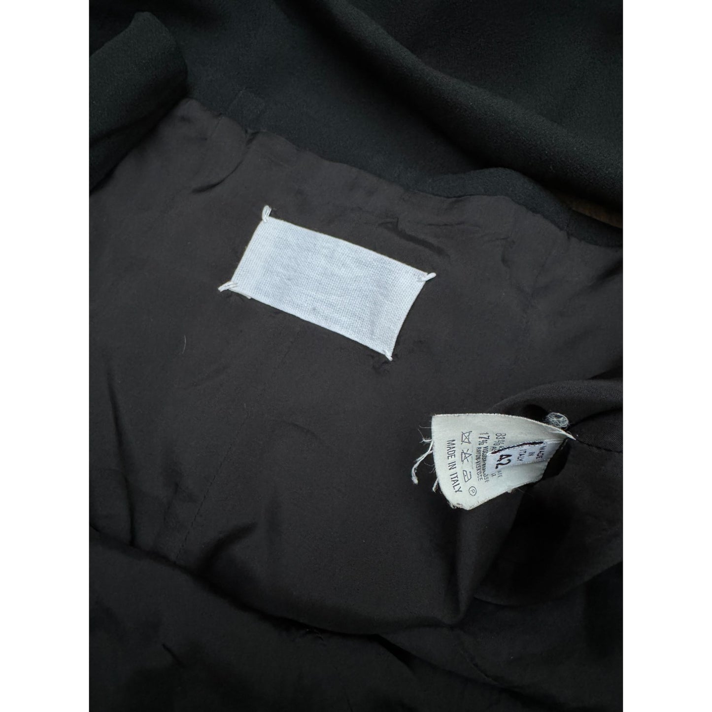 Fall/Winter 1995 Black Acetate Top