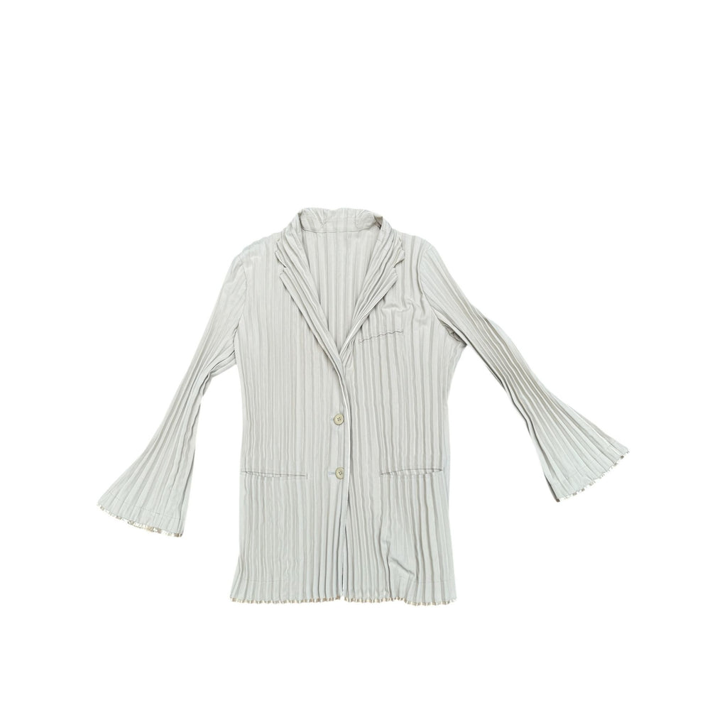 Beige Pleats Please Jacket