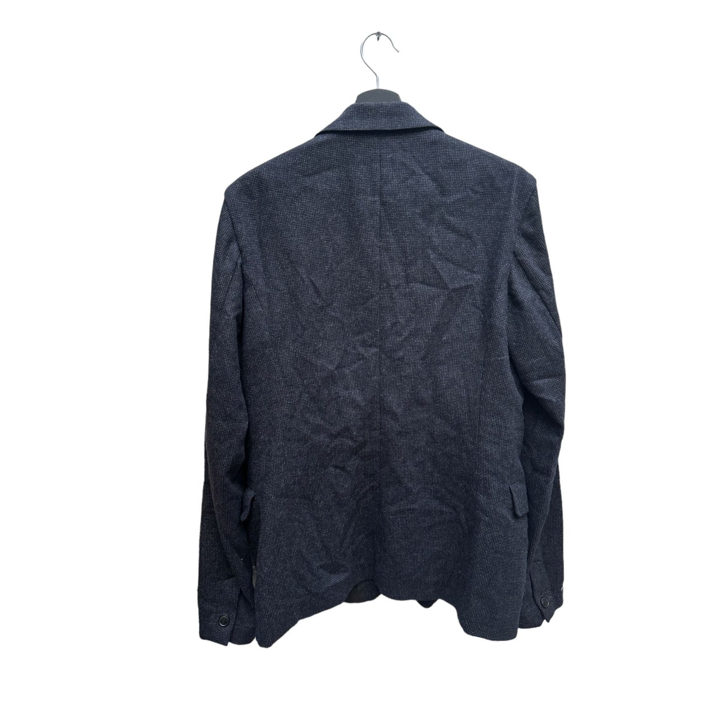 Grey Wool Blazer Jacket 