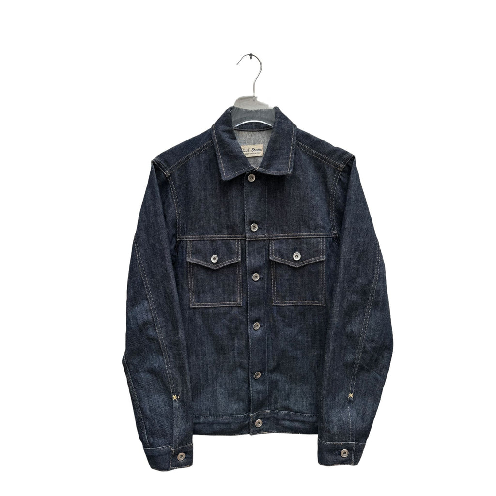 Raw denim jacket