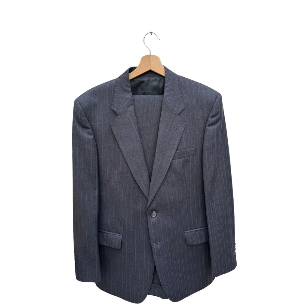 Vintage Grey Wool Suit