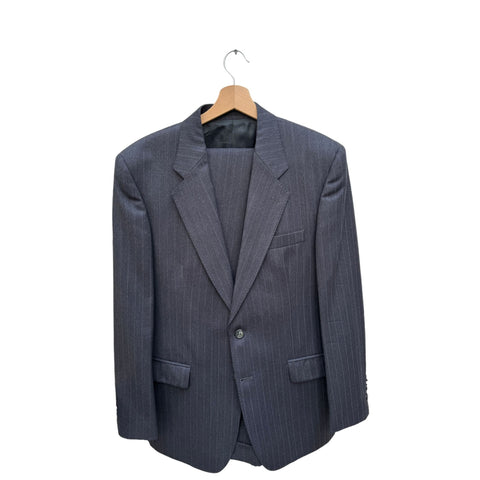 Vintage Grey Wool Suit