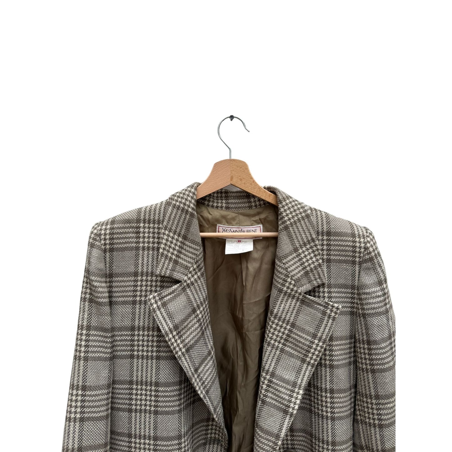 SS 1987 Vintage Beige Tweed Suit