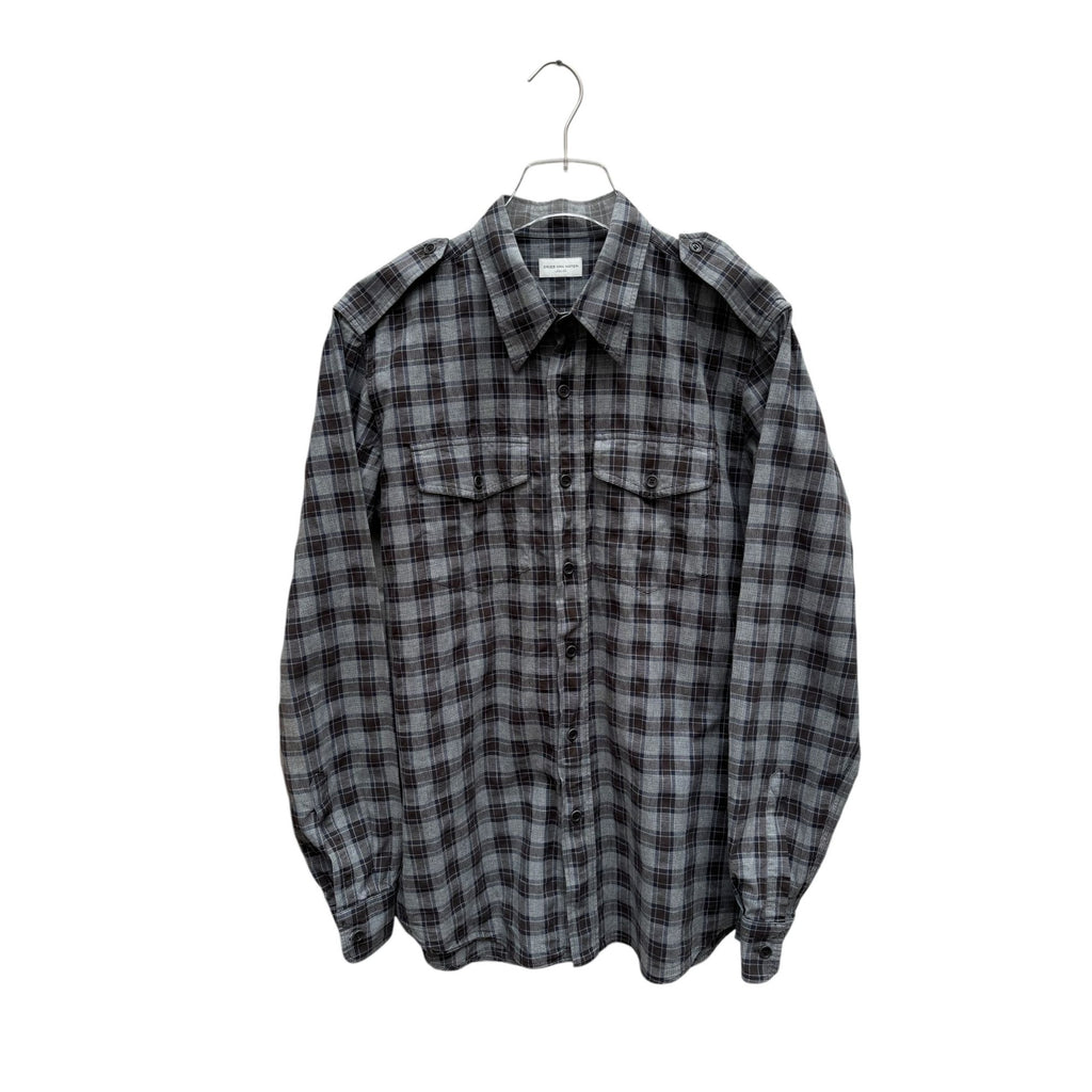 Grey Checkered Shirt