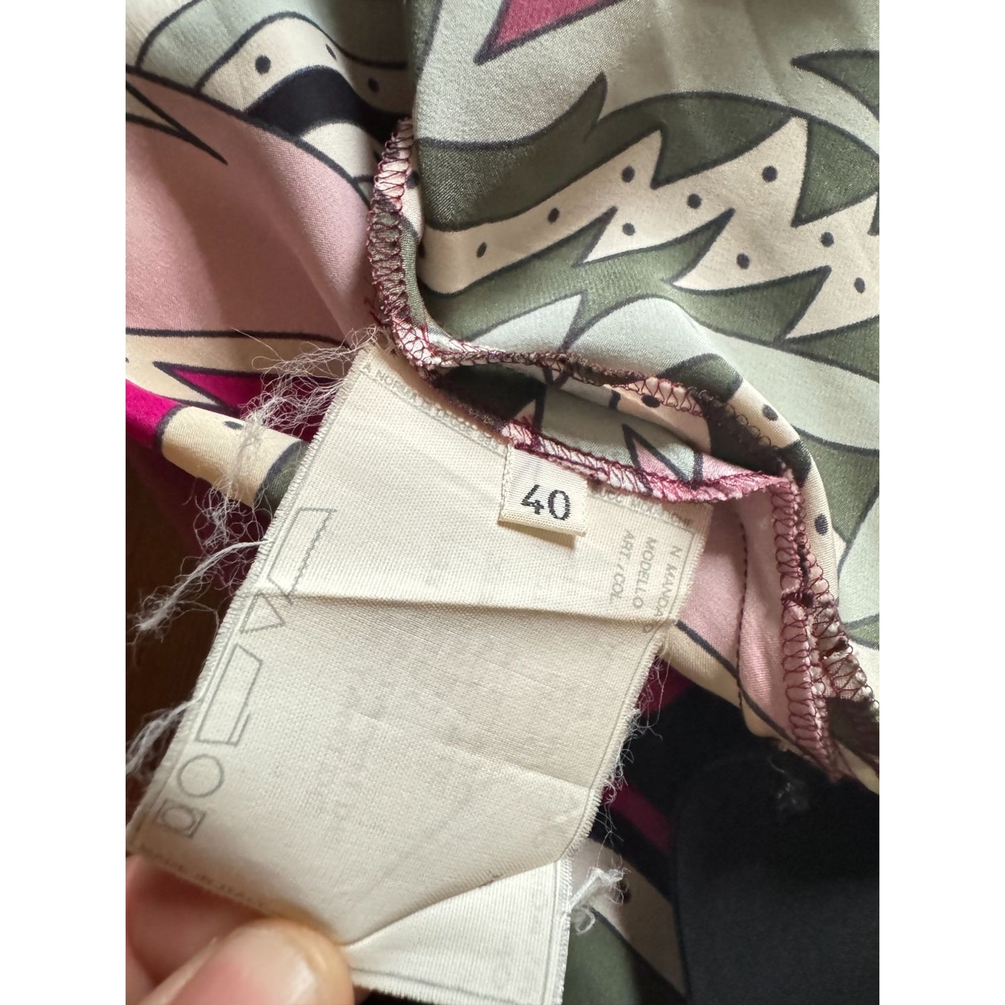 SS 2001 Printed Dress