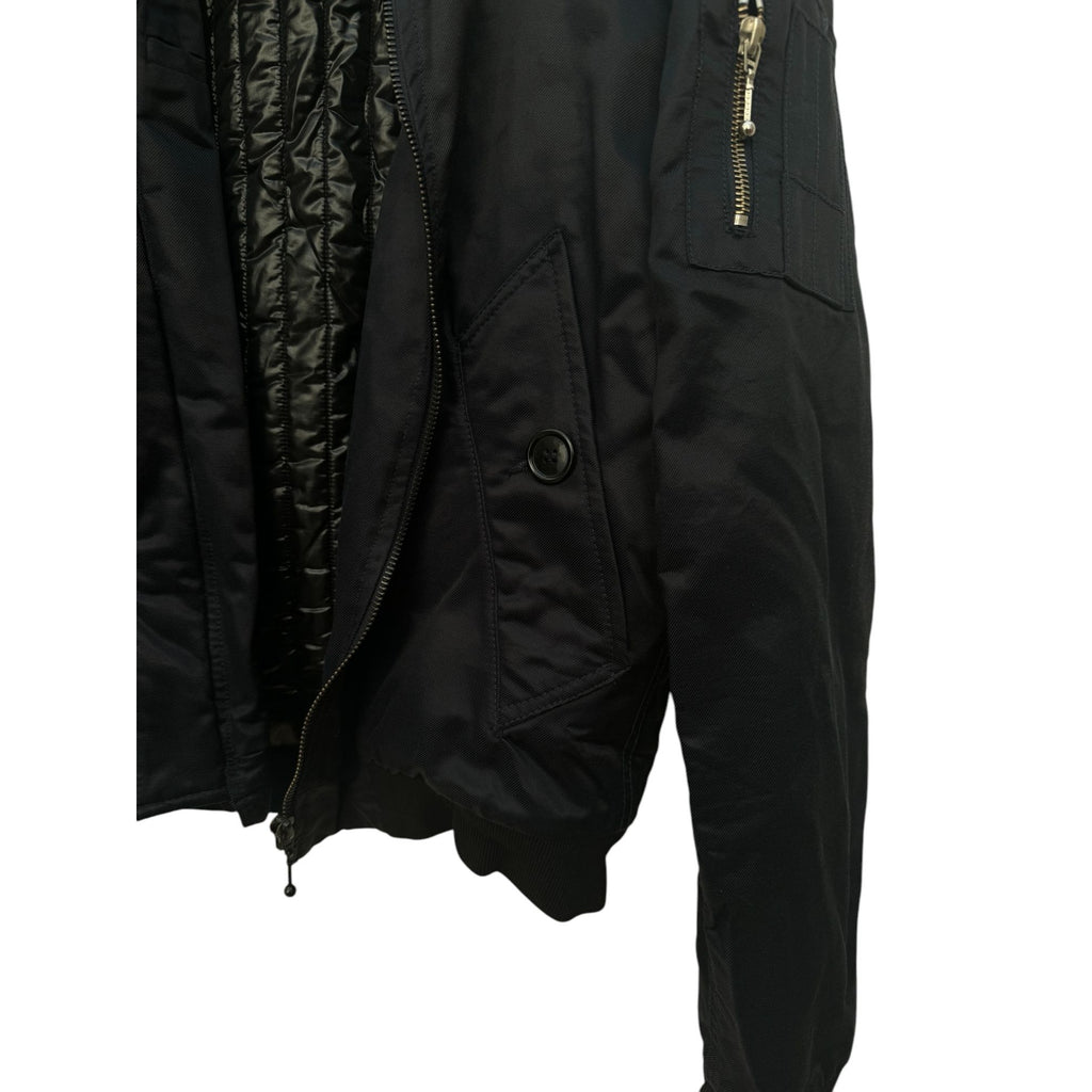 Oi OI Warhead Navy Bomber Jacket