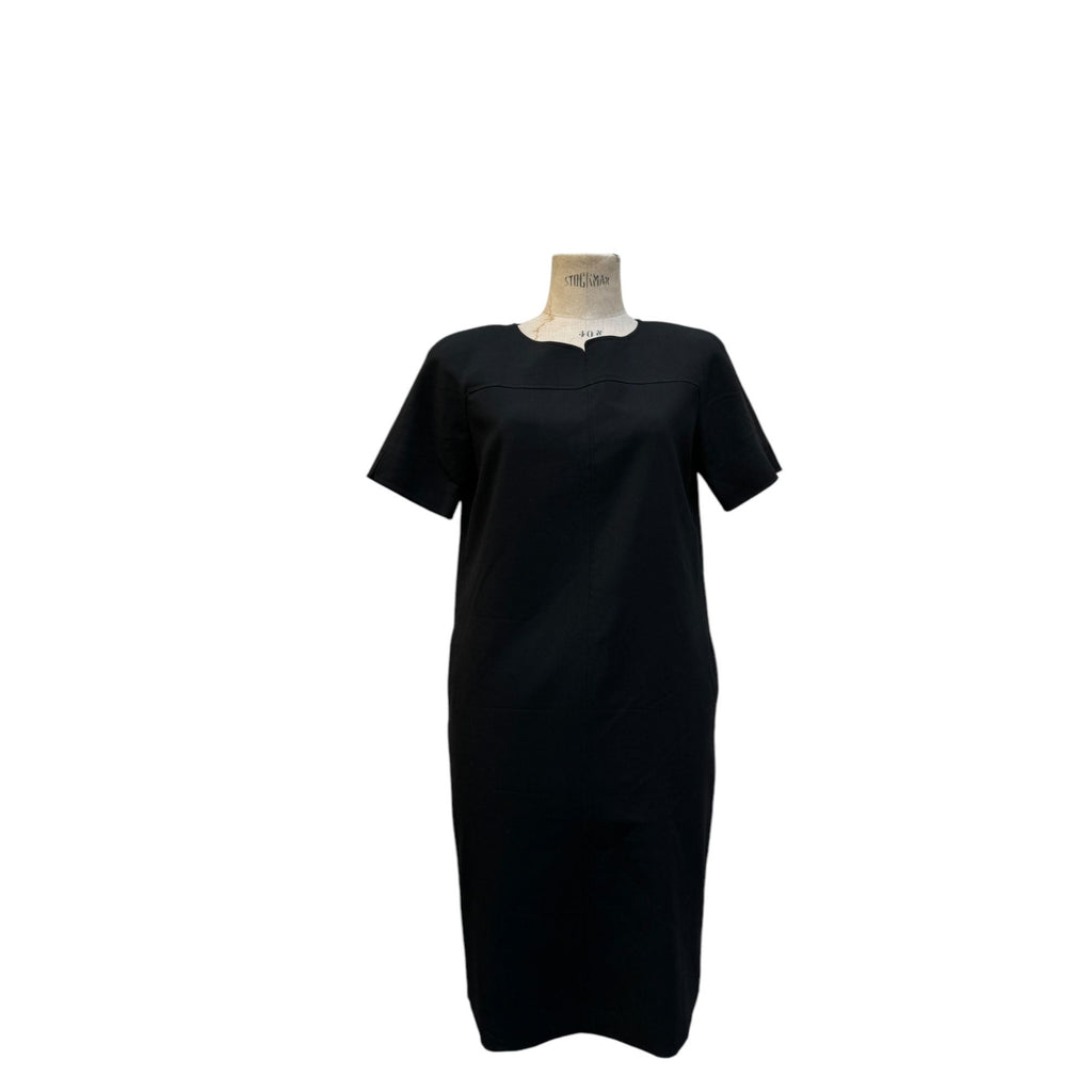 Vintage Black Wool Dress