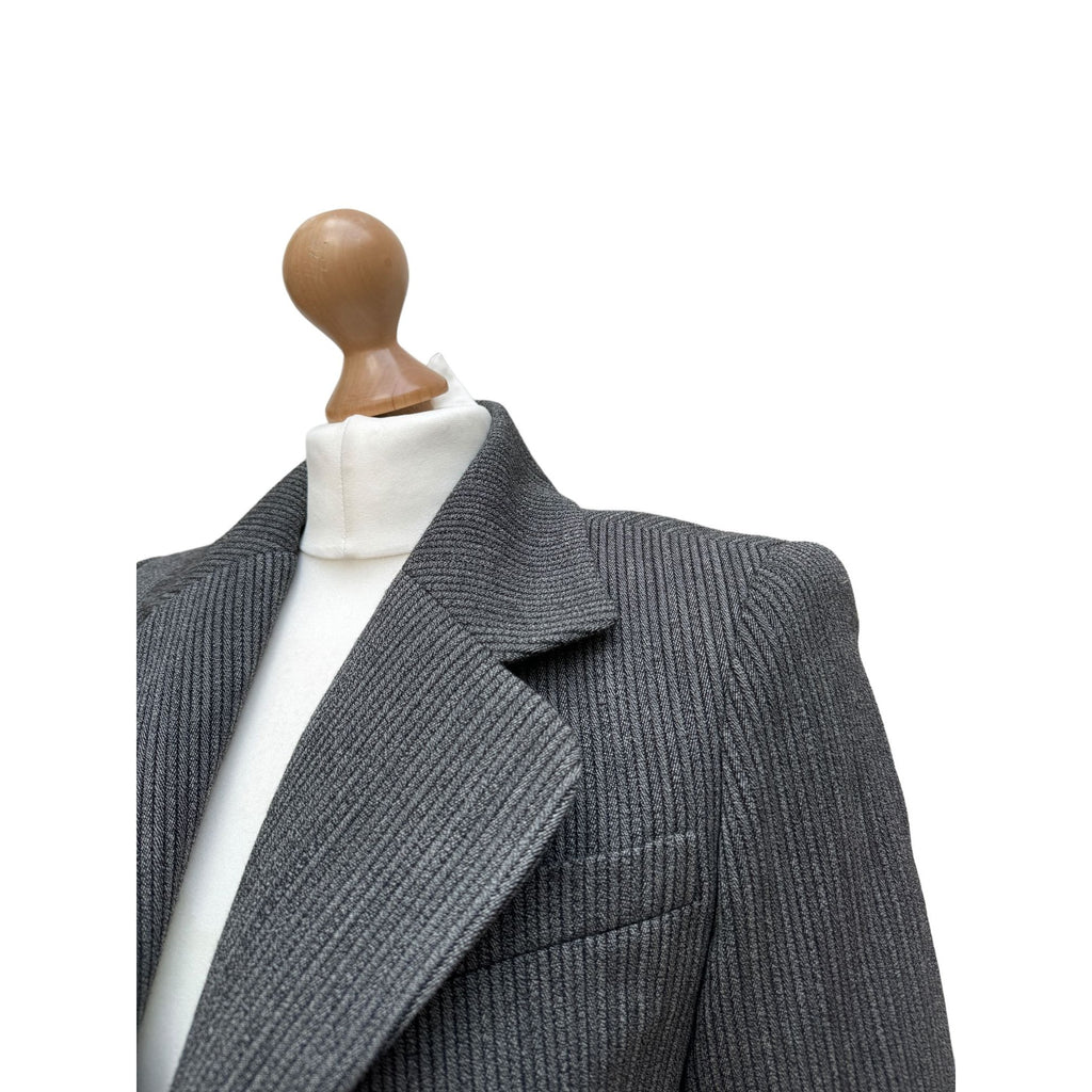 Grey Wool blazer Jacket