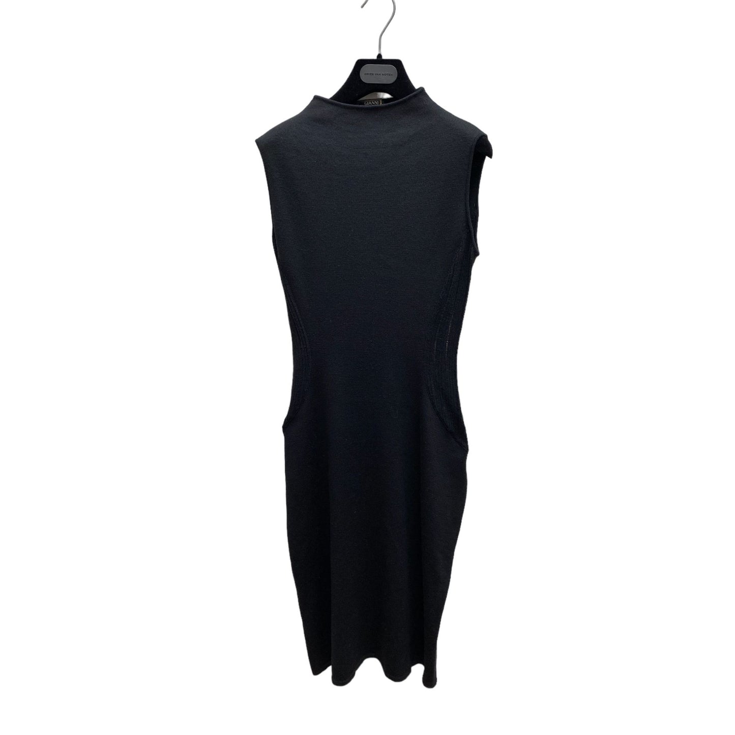 Haute Couture Vintage Midi Wool Dress