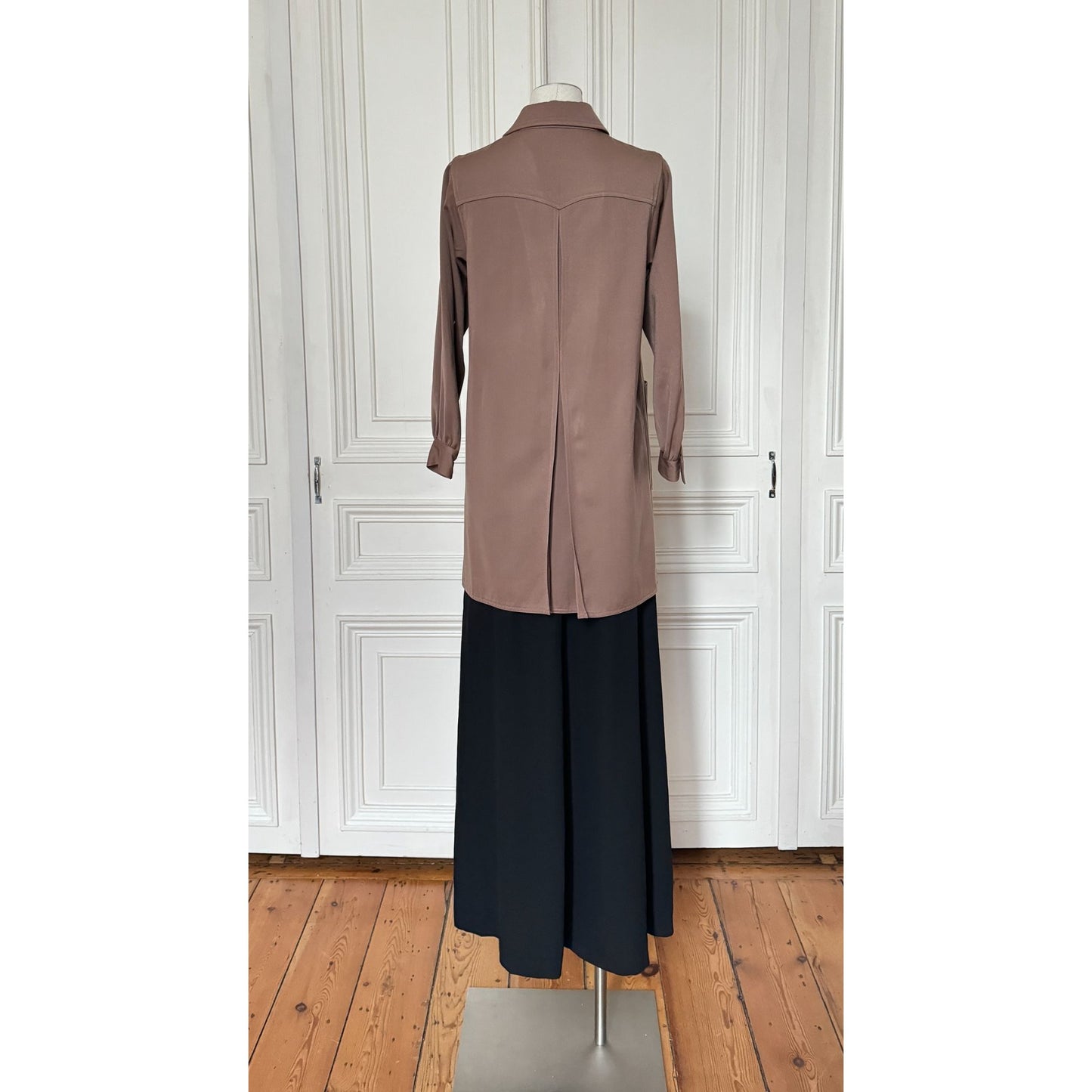 Early 1980s Brown Wool Overshirt