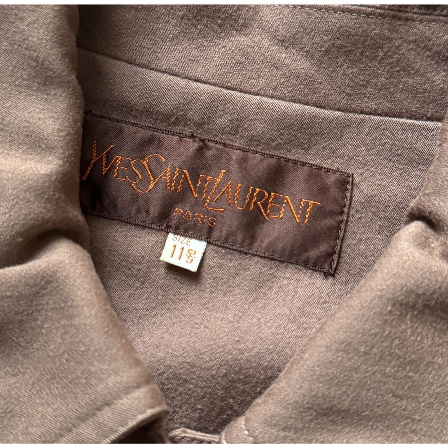 Early 1980s Brown Wool Overshirt